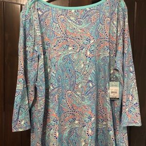 Paisley printed shirt, NWT, size 2xl